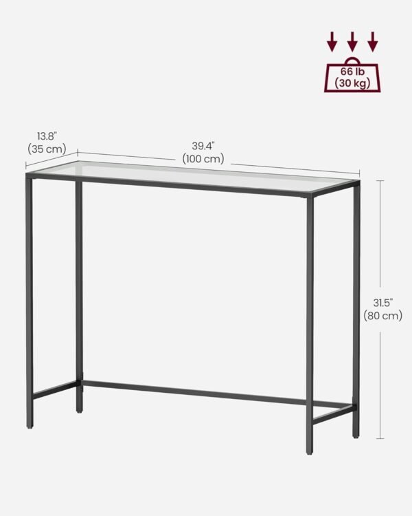 51A4oRTEBdL._AC_SL1500_ Konsolinis staliukas 100x35cm Vasagle