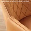 Akcentinė kėdė, makiažo stalo kėdė Songmics