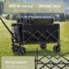 81brvoTMyjL._AC_SL1500_ EKSPOZICINIS Sulankstomas nedidelis lauko vežimėlis, 90 l, iki 180 kg, juodas – SONGMICS