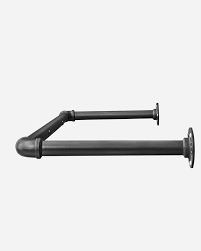 Sieninės drabužių kabyklos, 2 vnt., industrinio stiliaus, 92cm – SONGMICS