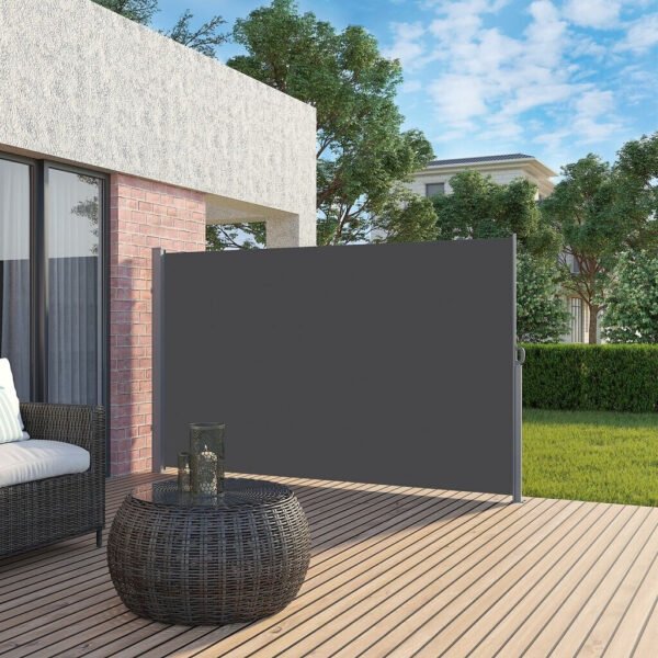 Ištraukiama šoninė markizė 160x400cm Songmics