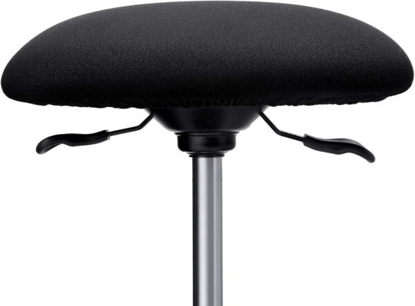 Ergonomiška aktyvaus sėdėjimo kėdė, reguliuojamo aukščio, juoda – SONGMICS