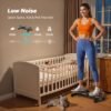 Sukamoji Twist Board treniruočių lenta su pasipriešinimo gumomis, juoda – MERACH