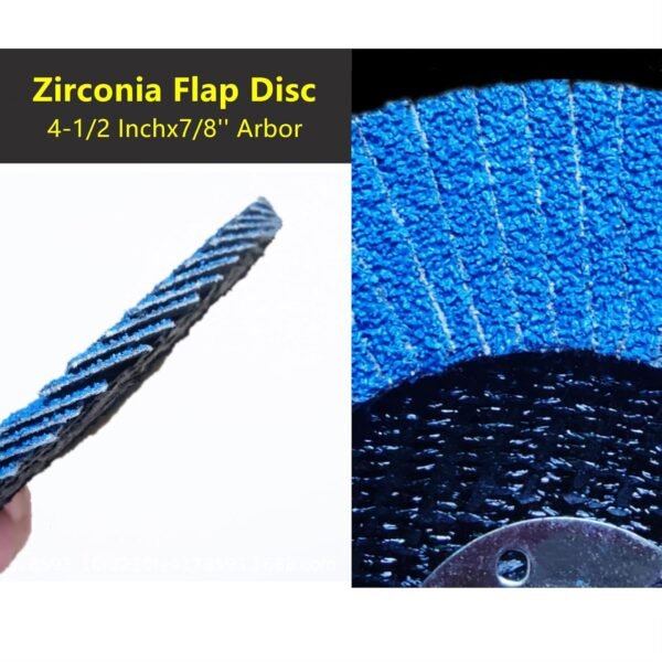 Lamelinis šlifavimo diskas 125 × 22,23 mm, P40 – metalui ir paviršių šlifavimui