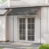 817mVFNev4L._AC_SL1500_ copy Balkono markizė 250 × 120 cm su rankena, reguliuojamo aukščio, antracito – SONGMICS