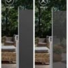 81HS4ALWVeL._AC_SL1500_ EKSPOZICINĖ PREKĖ Ištraukiama šoninė markizė terasai 180 × 300 cm, antracito spalvos – SONGMICS