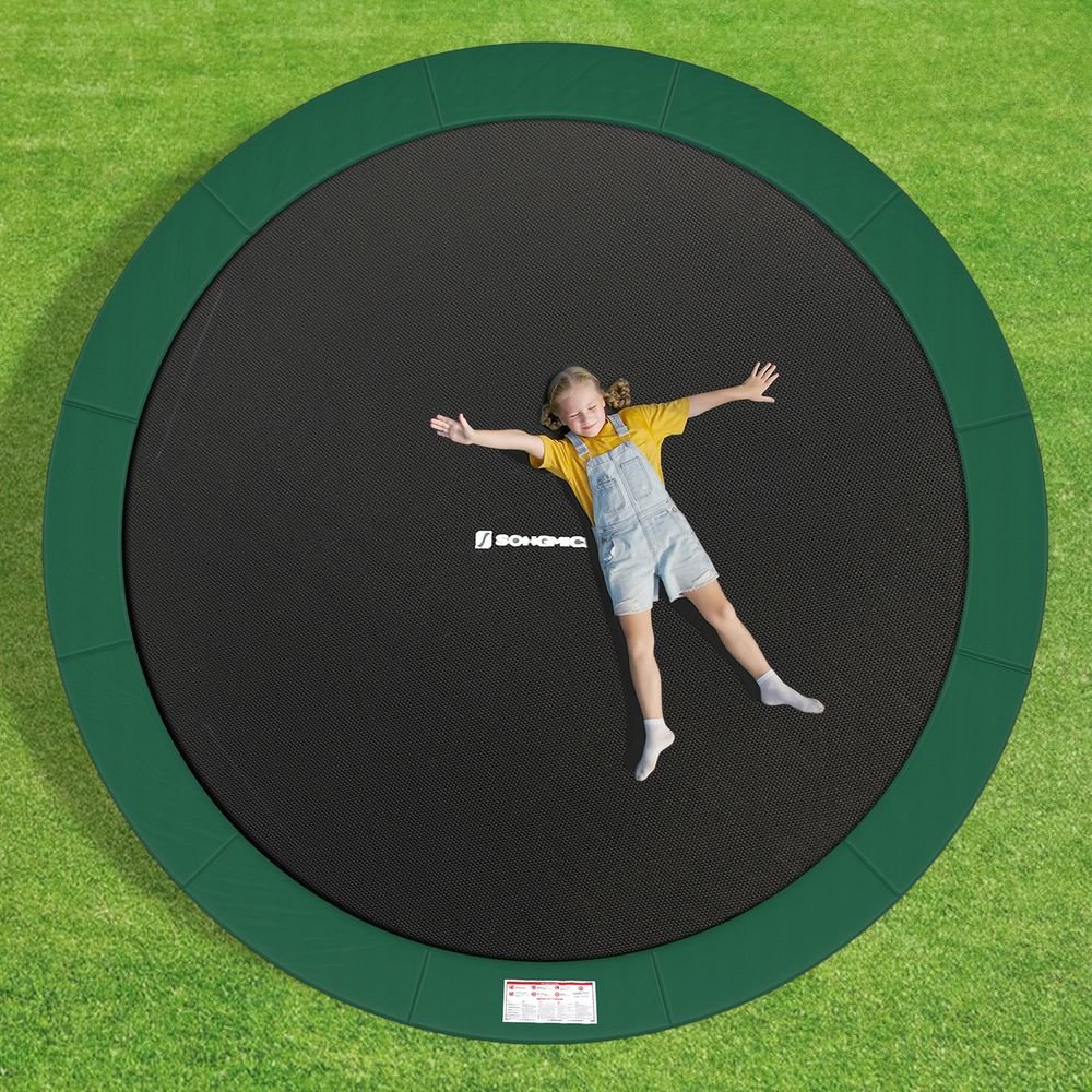 Batuto spyruoklių apsauga Ø305 cm, žalia – SONGMICS - Image 3