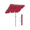 Sodo skėtis SONGMICS 200 × 125 cm