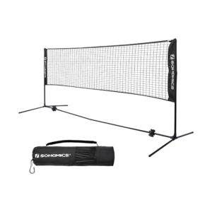 Badmintono tinklas su stovu SONGMICS 4 m