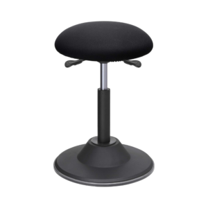 Ergonomiška aktyvaus sėdėjimo kėdė, reguliuojamo aukščio, juoda – SONGMICS