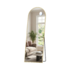 SONGMICS viso ūgio veidrodis 150 × 40 cm aukso spalvos