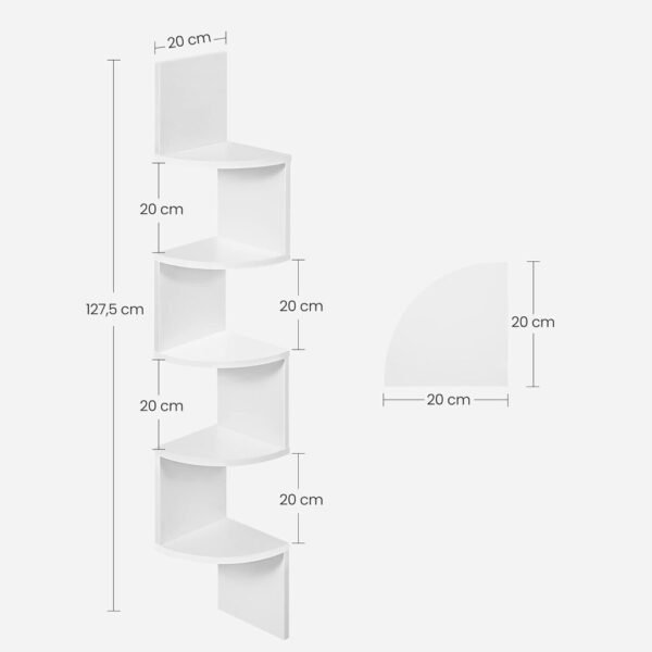 lentyna-leobert-lbc72wt-balta-44f5b-internetu_reference Kampinė sieninė lentyna su 5 lygiais, 127,5 cm, balta – VASAGLE