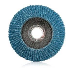 Lamelinis šlifavimo diskas 125 × 22,23 mm, P40 – metalui ir paviršių šlifavimui