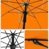 songmics-sketis-160-cm-1e2a23764b Paplūdimio, sodo skėtis Ø 160 cm su reguliuojamu pasvirimu oranžinis – SONGMICS