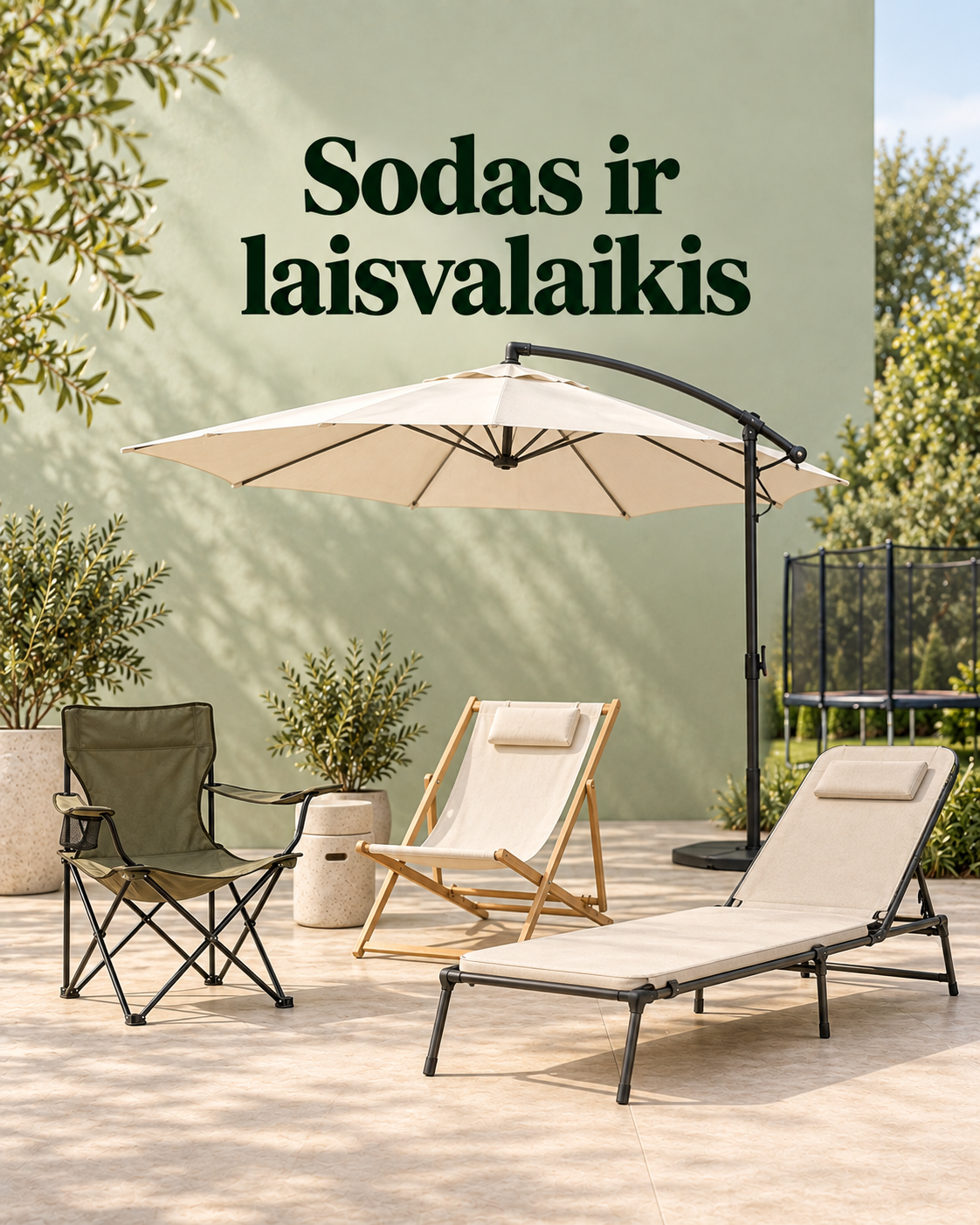 Sodas ir laisvalaikis lauke