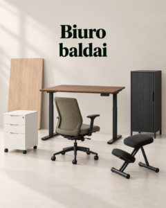 Biuro baldai
